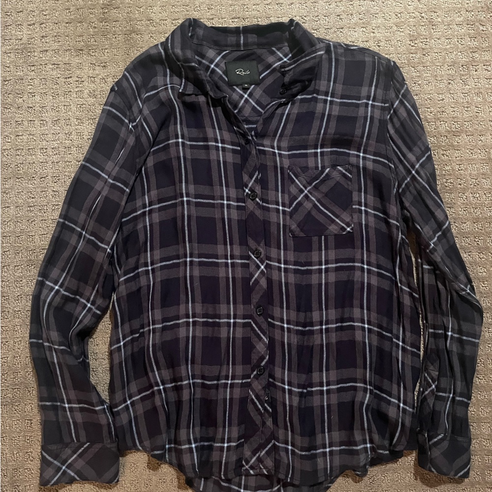 Rails || Hunter Plaid Button-Up Shirt